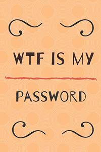WTF is my password notebook