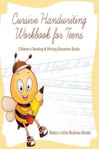 Cursive Handwriting Workbook for Teens