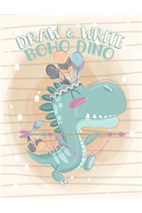 Draw And Write Primary Journal - Boho Dino