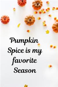 Pumpkin Spice is my favorite season