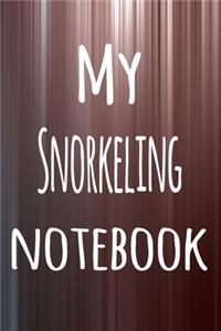 My Snorkeling Notebook