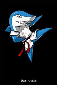 Shark Notebook: Shark Karate Ninja Notebook