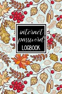 Internet Password Logbook