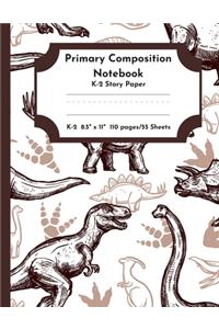 Primary Composition Notebook K-2 Story Paper 8.5