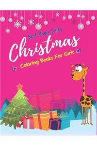 Best Magic Santa Christmas Coloring Books for Girls