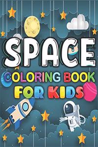 Space Coloring Book For Kids