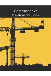 Construction & Maintenance Book