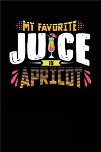 My Favorite Juice Is Apricot