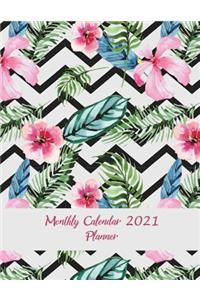 Monthly Calendar 2021 Planner