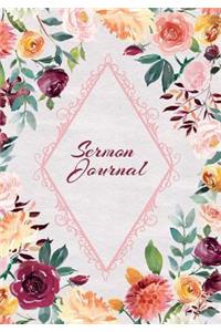 Sermon Journal Notebook