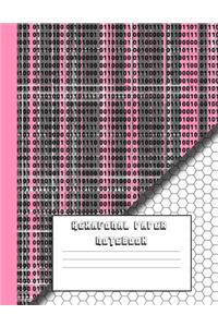 Hexagonal paper notebook