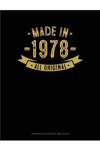 Made in 1978 All Original