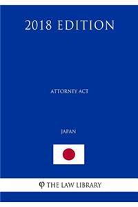 Attorney Act (Japan) (2018 Edition)