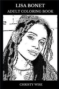 Lisa Bonet Adult Coloring Book: The Cosby Show Star and TV Personality, Legendary Child Actress and Beautiful Model Icon Inspired Adult Coloring Book