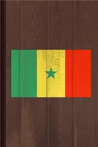 Senegal Flag Journal Notebook