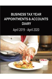 Business Tax Year Appointments & Accounts Diary April 2019 - April 2020