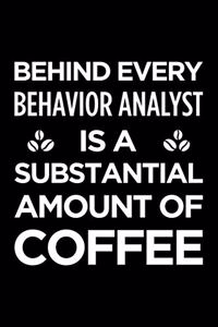 Behind Every Behavior Analyst Is a Substantial Amount of Coffee