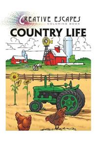 Creative Escapes Coloring Book: Country Life