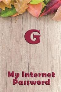 G My Internet Password