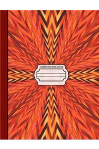 Burst of Color Composition Notebook