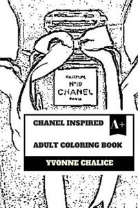 Chanel Inspired Adult Coloring Book