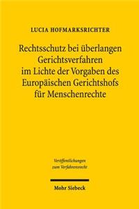 Rechtsschutz bei uberlangen Gerichtsverfahren im Lichte der Vorgaben des EGMR