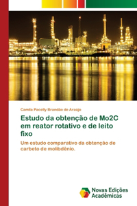 Estudo da obtenção de Mo2C em reator rotativo e de leito fixo