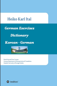German Exercises Dictionary