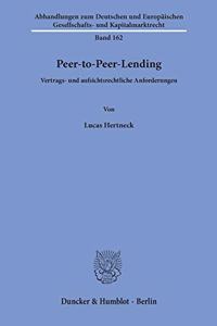 Peer-To-Peer-Lending