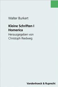 Kleine Schriften I