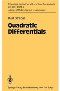 Quadratic Differentials