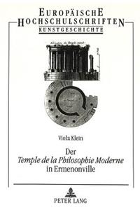 Der «Temple de la Philosophie Moderne» in Ermenonville