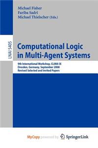 Computational Logic in Multi-Agent Systems