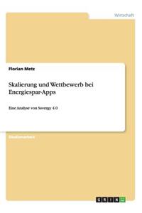 Skalierung und Wettbewerb bei Energiespar-Apps