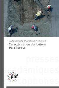 Caractérisation Des Bétons