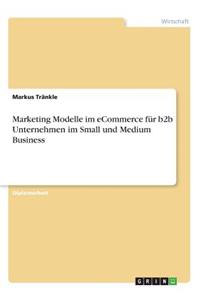 Marketing Modelle im eCommerce für b2b Unternehmen im Small und Medium Business
