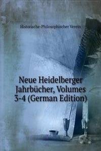 Neue Heidelberger Jahrbucher, Volumes 3-4 (German Edition)