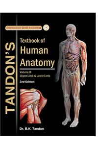 TANDON'S TEXTBOOK OF HUMAN ANATOMY,2ED VOLUME 3 HEAD, NECK AND BRAIN WITH CD(*),