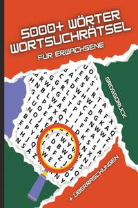 Wortsuchrätsel für Erwachsene