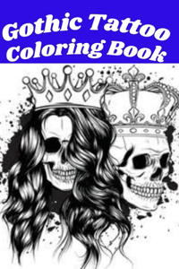 Gothic Tattoo Coloring Book
