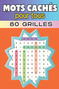 Mots cachés pour tous 80 Grilles