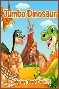 Jumbo Dinosaur Coloring Book