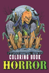 Horror Coloring Book