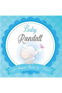 Baby Randall A Simple Book of Firsts