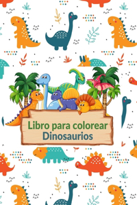 Libro para colorear Dinosaurios