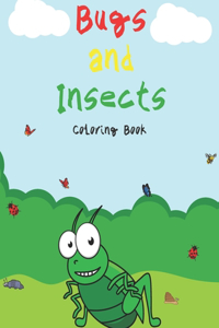 Bugs And Insects Coloring Book