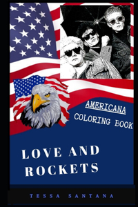 Love and Rockets Americana Coloring Book