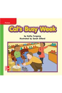 Reading Wonders Leveled Reader Cal's Busy Week: Beyond Unit 3 Week 3 Grade K