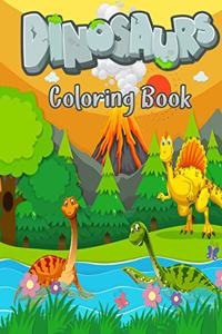 Dinosaur Coloring Book for Kids