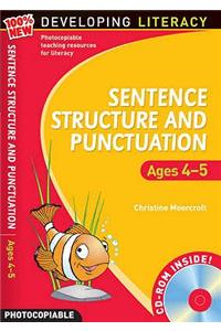 Sentence Structure and Punctuation - Ages 4-5